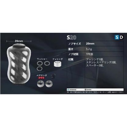 ノブ 20mm ゴメクサス 秋の大感謝祭