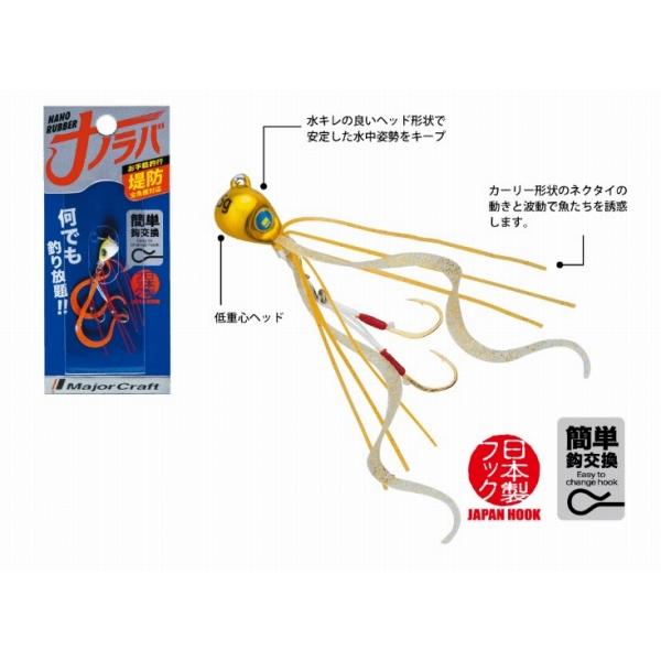 ナノラバ7g メジャークラフト