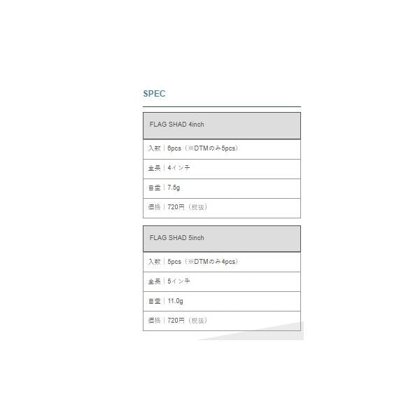 バディーW FLAG SHAD4 バディワークス