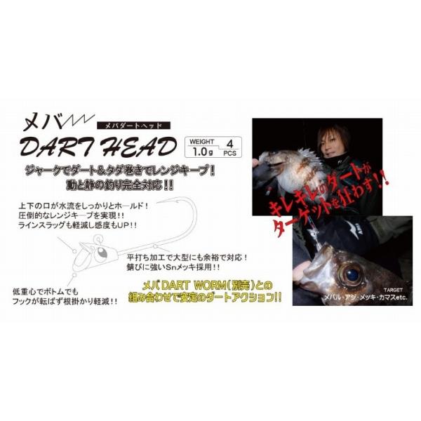 メバダートヘッド RUDIE’S 釣り人応援セール