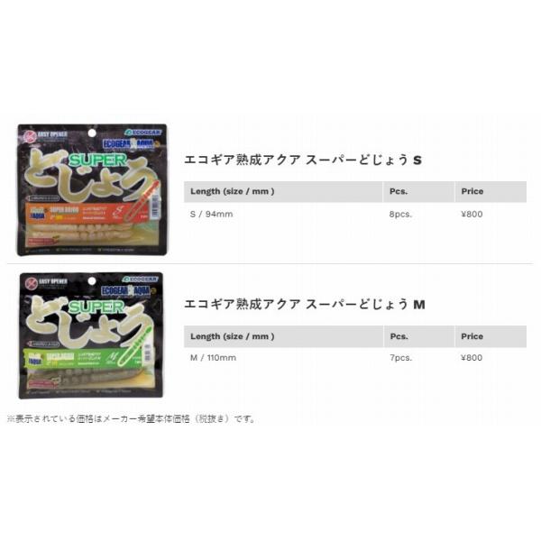熟成アクア スーパードジョウS エコギア