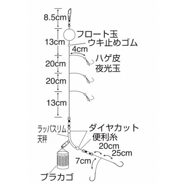 ボウズのがれ・コマセ地獄 ささめ