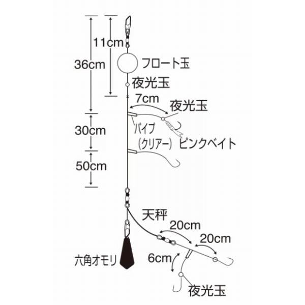 ボウズのがれ遠投・大物 ささめ