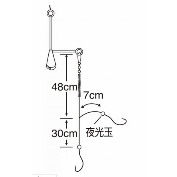 ちょい投げセットK-017 ささめ 釣り人応援セール