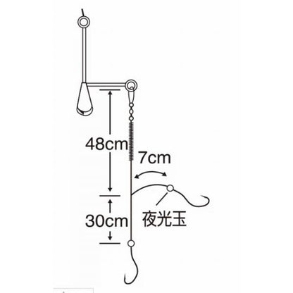 ちょい投げセットK-017 ささめ 釣り人応援セール
