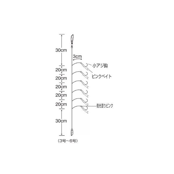 ケイムラサビキ S873 ささめ