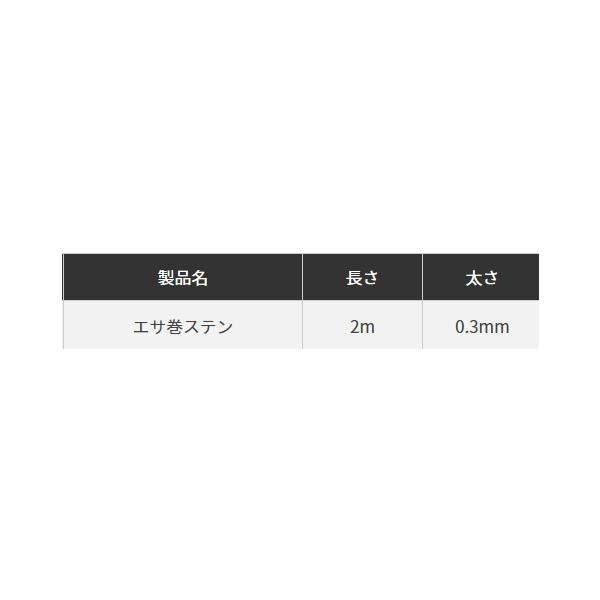 エサ巻ステン 2m ヤマリア