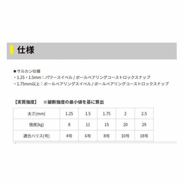 厳選ゴムヨリトリ 真鯛 2.5mm 1m ヤマリア