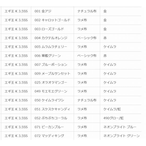 エギ王 K 3.5SS 004 カクテルオレンジ ヤマリア 継続SALE