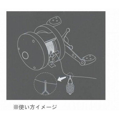 ラインストッパー ブラック 3ｐｃｓ. コーモラン 釣り人応援セール