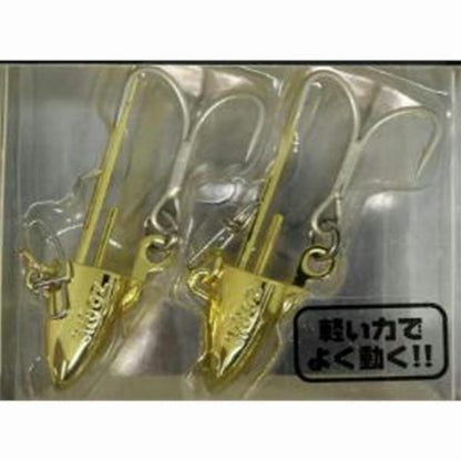 アクアウェーブ スパークスリムヘッド3/8oz 2 ゴールド コーモラン