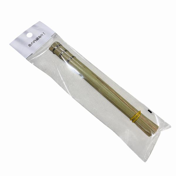 ST-49005 竹ササラ 18CM 極細 ステン巻 ベルモント