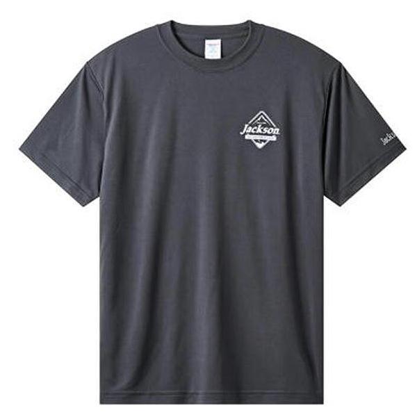 シルキードライH/S TEE ガンメタル M ジャクソン