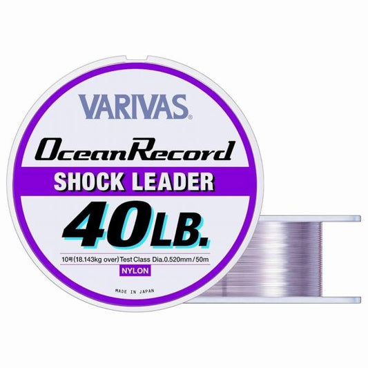 バリバス オーシャンレコードショックリーダー50M40LB/10 VARIVAS