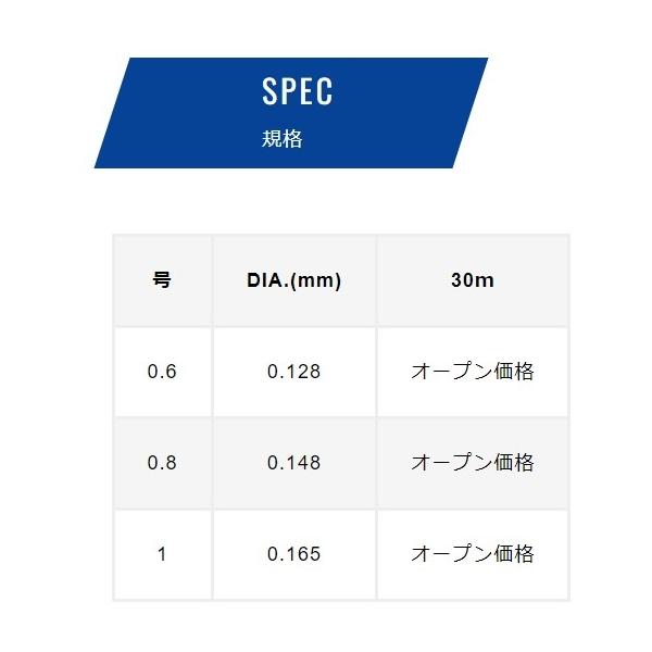鮎天上糸 エステル 1号 VARIVAS