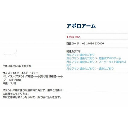 サニーアポロアーム サニー