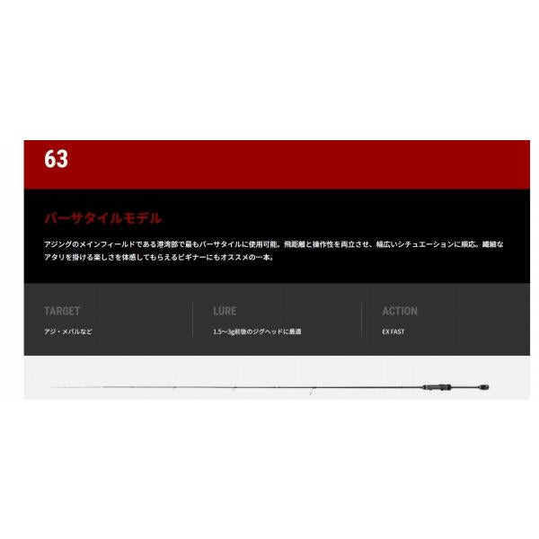 アシ゛スト SSD 63 テールウォーク