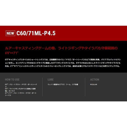 アウトバック C60/71ML-P4.5 テールウォーク