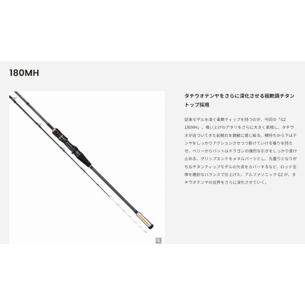 アルファソニック タチウオテンヤ GZ 180MH エイテック