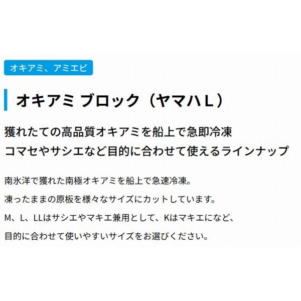 釣らせ名人南極産オキアミL 1/8 ヤマハL ハマイチ