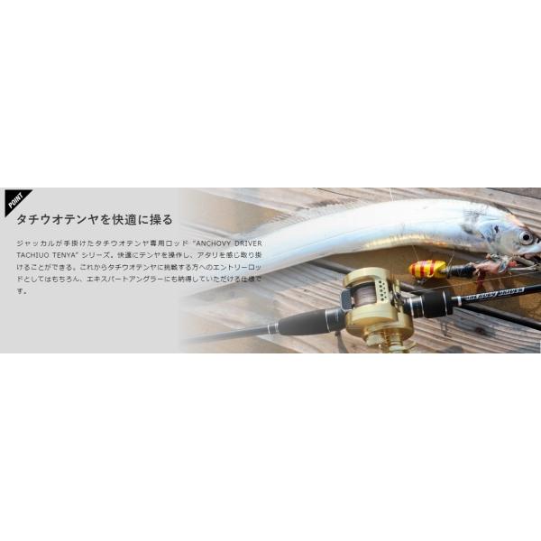 アンチョビドライバーANCHOVY DRIVER TACHIUO C190M64 ジャッカル