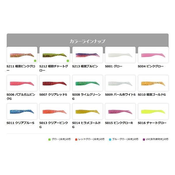 ビーチウォーカー ハウルシャッド5インチ S007 クリアレッドS DUO