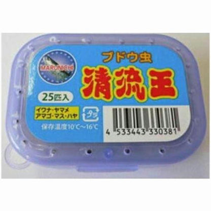 ブドウ虫 清流王25匹入り あずみの