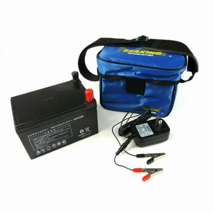 シーキングバッテリー 12V12A ウッドマン