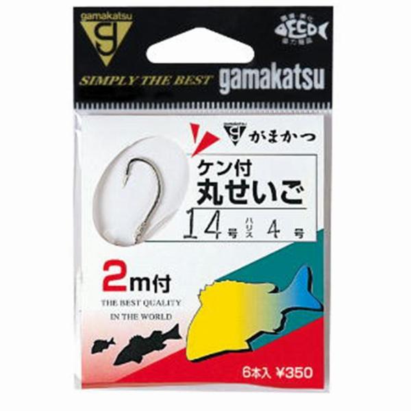 ケン付丸セイゴ 2m 14-4 白 がまかつ 釣り人応援セール