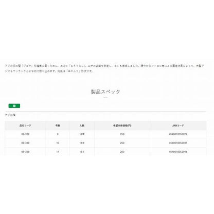 アジ船頭 10号 がまかつ