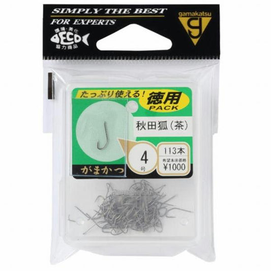 68263 ザ ボックス 秋田狐 4号 (茶) がまかつ 継続SALE