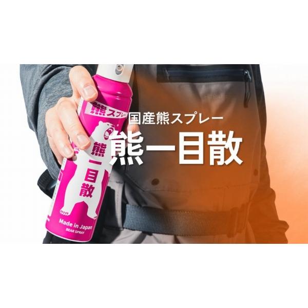 熊一目散 クマスプレー ホルダー付