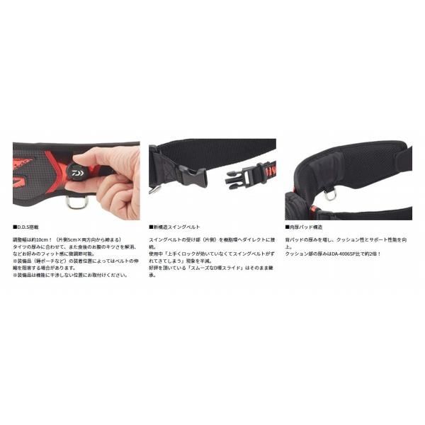 鮎ベルト DA－3020SP レッド ダイワ