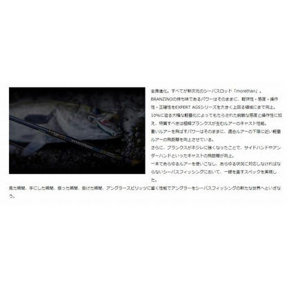 モアザンブランジーノ MORETHAN BRANZINO EX AGS 93L/M S ダイワ 秋の大感謝祭