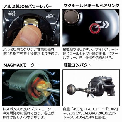 22シーボーグ 200JL-DH ダイワ