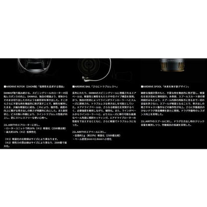 23エアリティ PC LT3000 ダイワ