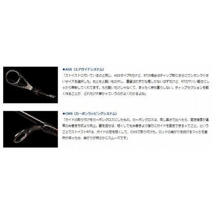 エメラルダスSTOIST RT 84M ダイワ
