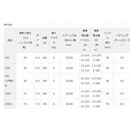PR100 3.5号糸付 ダイワ