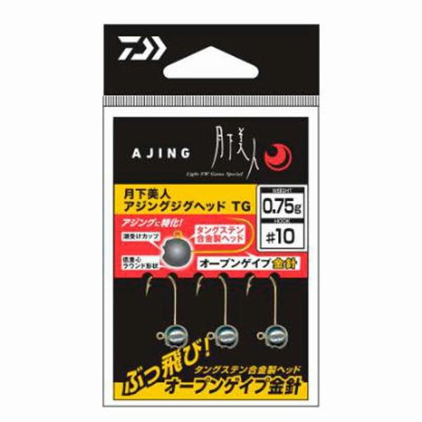 月下美人AJジグヘッドTG0.75No10 ダイワ