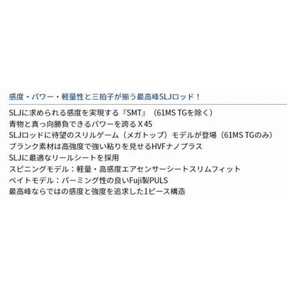 ソルティガ SLJ 60MLB-SMT ダイワ 秋の大感謝祭