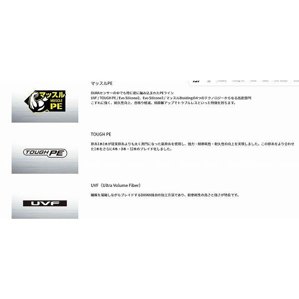 UVFサーフデュラセンサー×8+Si2 1.2 200 ダイワ 継続SALE