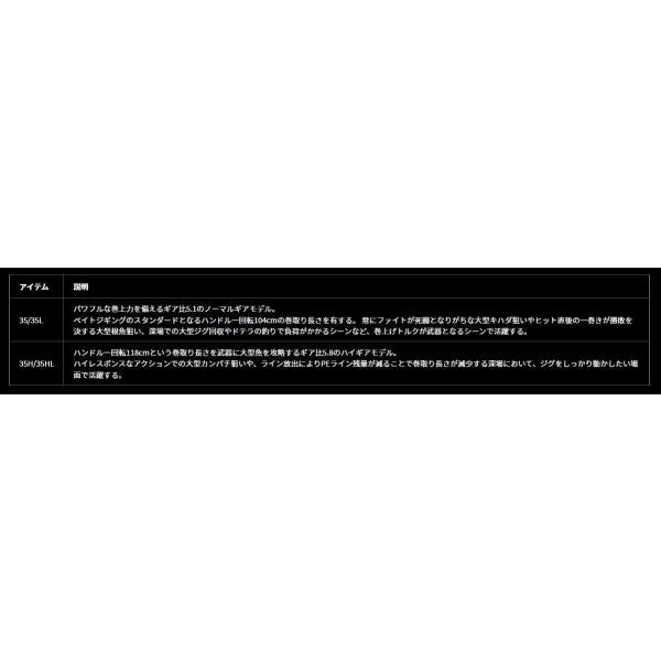 25SALTIGA 35H ダイワ