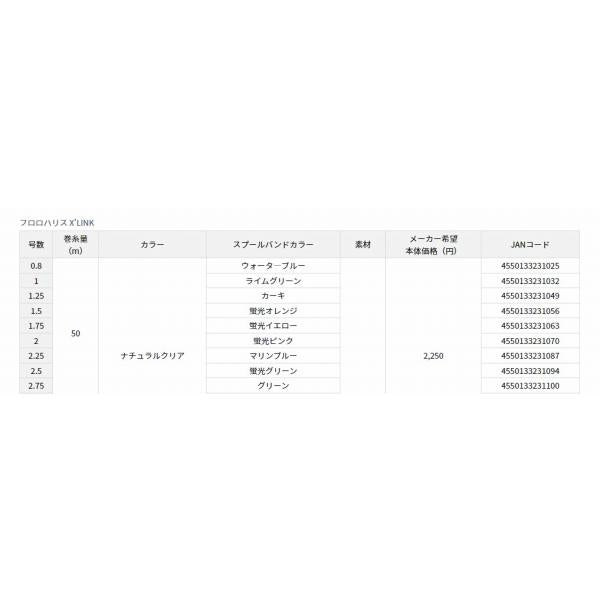フロロハリスX’LINK ナチュラルクリア 1 50 ダイワ限定セール