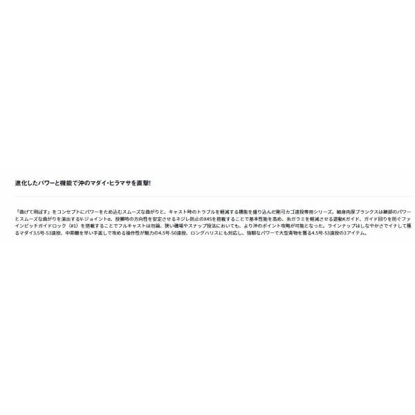 剛弓ヒラマサ　4．5－50遠投・Ｑ ダイワ