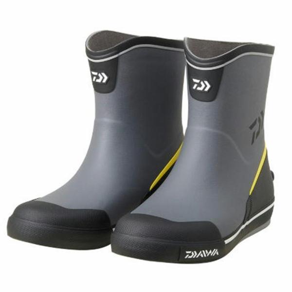 DB-2412デッキソール ショートネオデッキブーツ グレー ＬＬ ダイワ