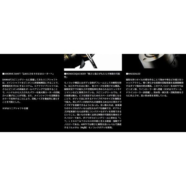 23AIRITY LT3000-H ダイワ 秋の大感謝祭