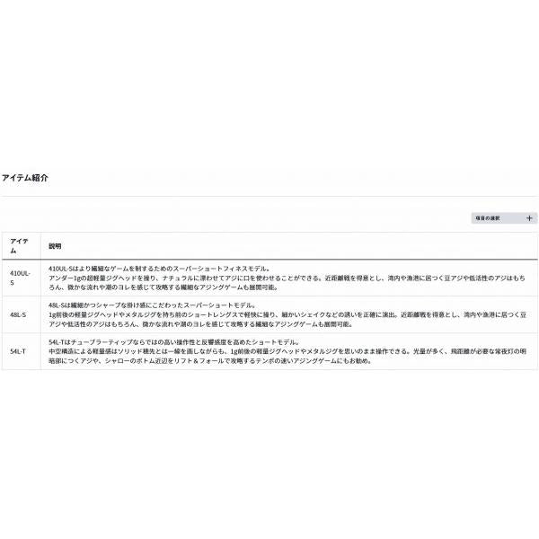 月下美人 MX AJING 55L S・J ダイワ