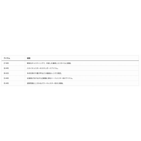 スカイキャスター 27-405 K ダイワ 秋の大感謝祭