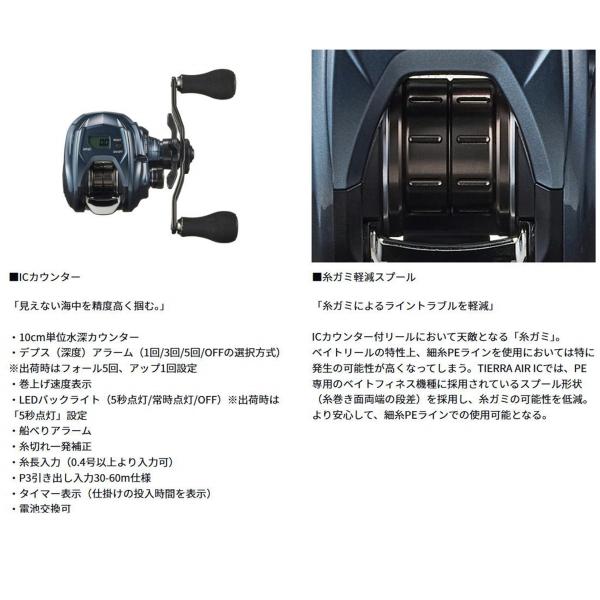 ティエラ AIR IC 100XH ダイワ