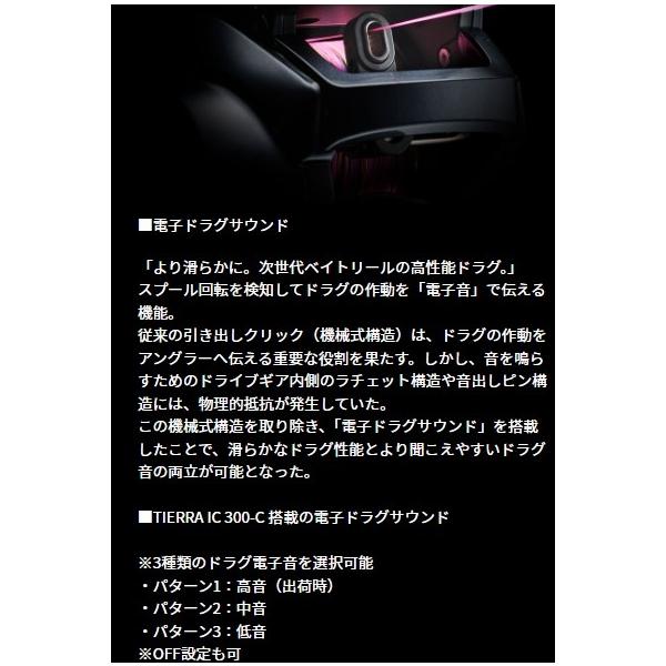25TIERRA IC 300H-C ダイワ 秋の大感謝祭